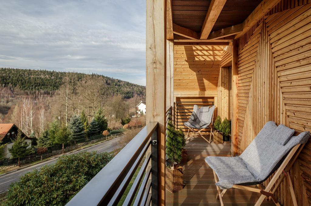 Zimowy Domek Boutique Rooms - Adults Only Vege Swieradow-Zdroj Bagian luar foto